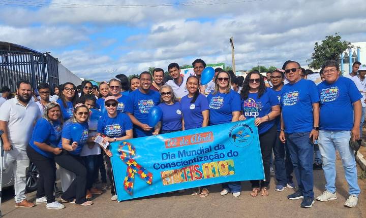 ABRIL AZUL: Em entrevista ao Notícias em Destaque, na Lagoa Grande FM e realização de Caminhada, Escola Antônio de Amorim reforça a conscientização sobre o Autismo
