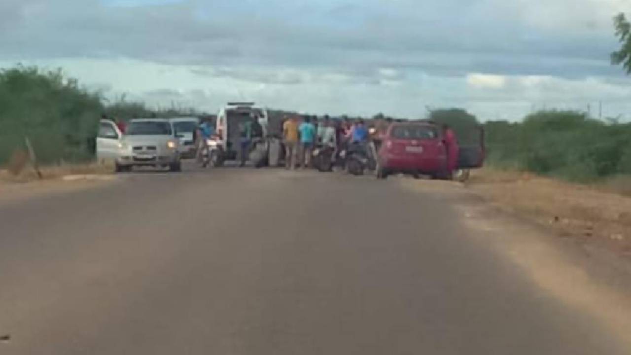 Acidente automobilístico é registrado na zona rural de Lagoa Grande-PE