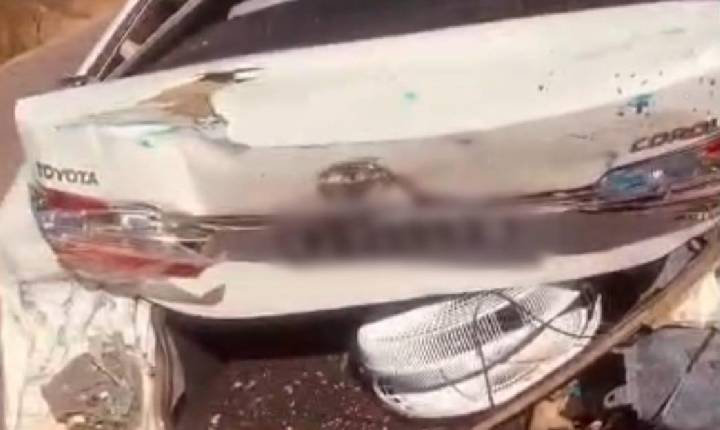 Acidente automobilístico é registrado no interior de Lagoa Grande-PE