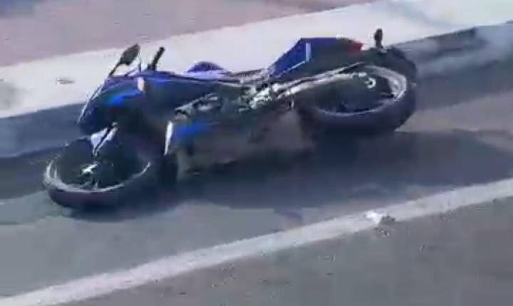 Acidente de trânsito na Avenida Transnordestina, em Petrolina-PE deixa jovem ferido
