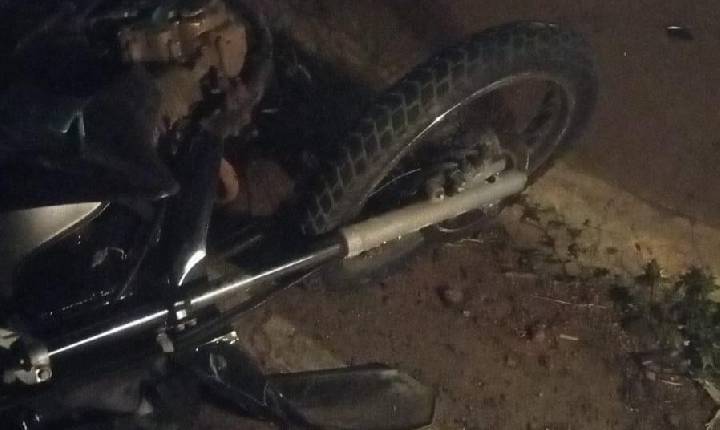 Acidente envolvendo moto e caminhão é registrado na zona rural de Petrolina-PE