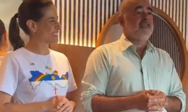 Ao lado da governadora Raquel Lyra, Julio Lossio anuncia pré-candidatura para deputado estadual