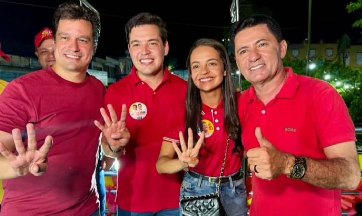 Candidato a deputado federal, Lucas Ramos reúne uma multidão e realiza grande caminhada em Correntes-PE