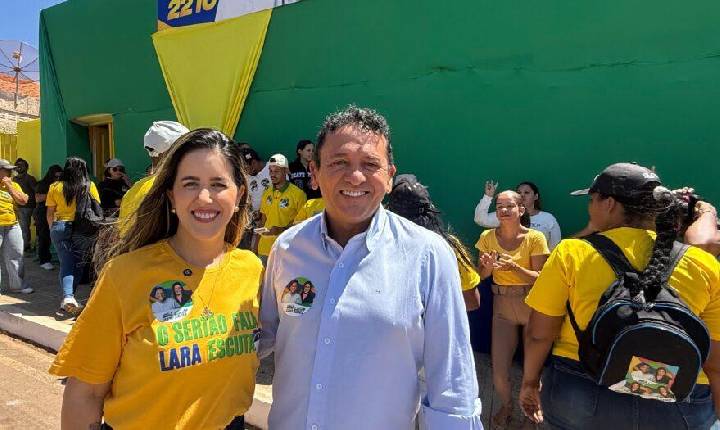 Candidatos a estadual e federal, Lara Cavalcanti e Carlos Britto se mobilizam para realizarem grande carreata do PL em Petrolina-PE, neste sábado (26)