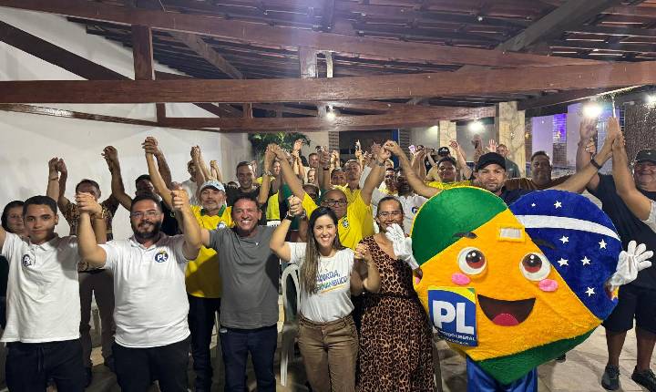 Carlos Britto e Lara Cavalcanti lideram momento histórico da abertura do primeiro diretório do PL de Bodocó-PE