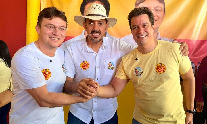 CLIMA DE VIRADA: Em grande ato no comitê 4011, vereador Gabriel Menezes e o ex-deputado Nilton Mota consolidam força de Lucas Ramos e Elismar Gonçalves