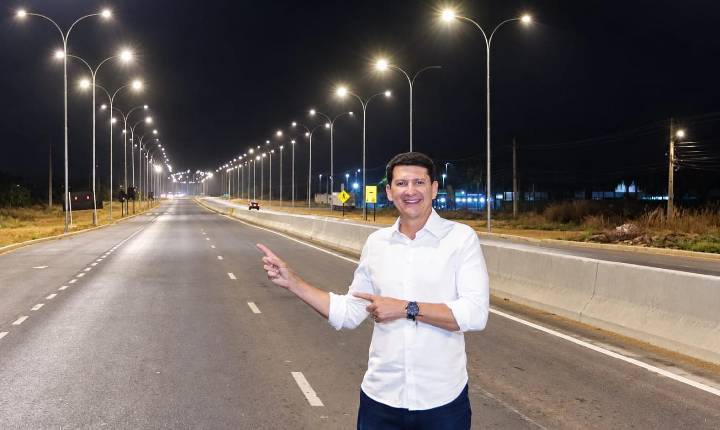 Com mais de R$ 12 milhões investidos, Prefeitura de Petrolina-PE entrega iluminação LED no trecho entre a entrada do bairro João de Deus e a Pepsico