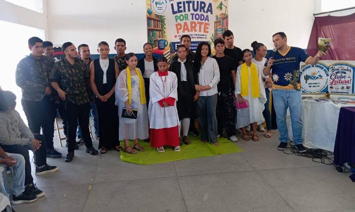 Com programação diversificada e inspiradora voltada à cultura, Escola Antônio de Amorim realiza o Projeto “Leitura por Toda Parte”