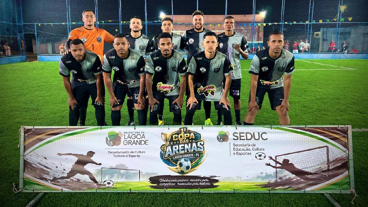 Copa das Arenas agitará agenda esportiva de Lagoa Grande-PE, nesta sexta (03); confira as partidas que serão transmitidas ao vivo