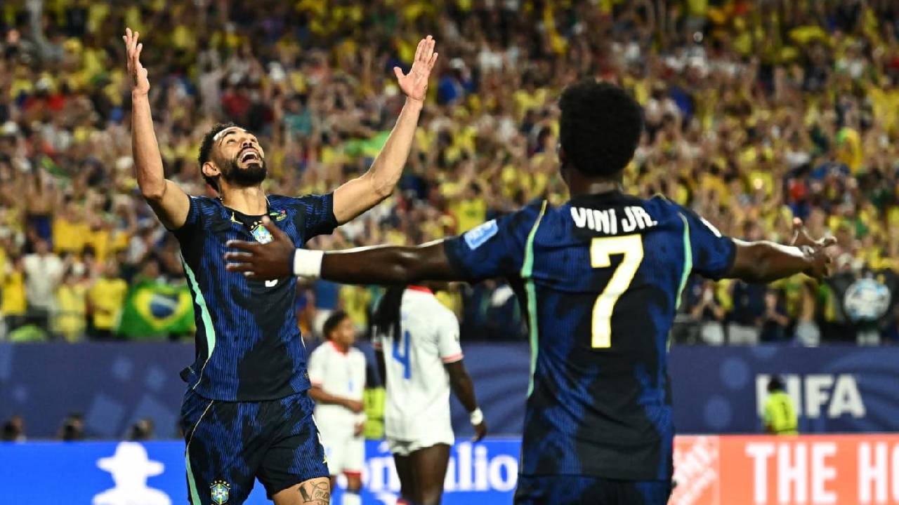 Copa do Mundo: Vinícius Júnior e Matheus Cunha comandam a vitória do Brasil contra o Haiti; próximo duelo contra a Escócia