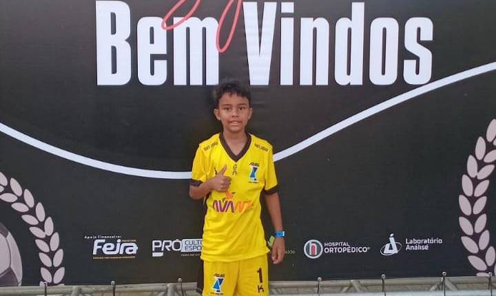 Destaque por onde passa, goleiro Miguel, de Lagoa Grande-PE participa da Copa Talentos em Feira de Santana-BA