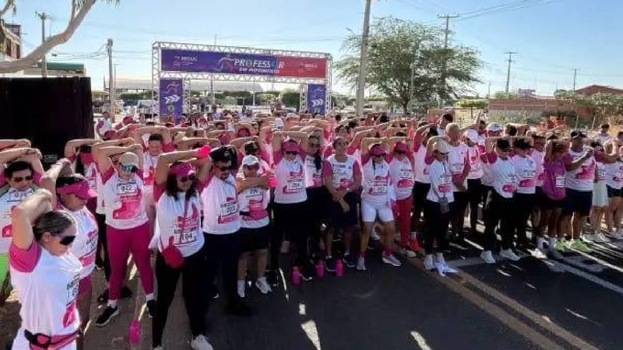 Dia do Professor: Com foco na educação, saúde e esporte, educadores participam da Tradicional Corrida do Professor em Lagoa Grande-PE 