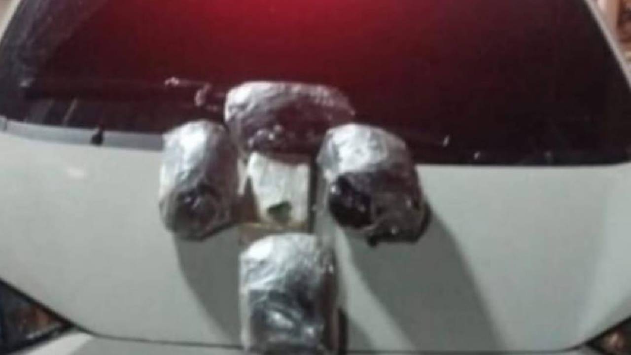 Durante fiscalização, Polícia Militar apreende drogas em Lagoa Grande-PE; entorpecentes seriam entregues no Ceará