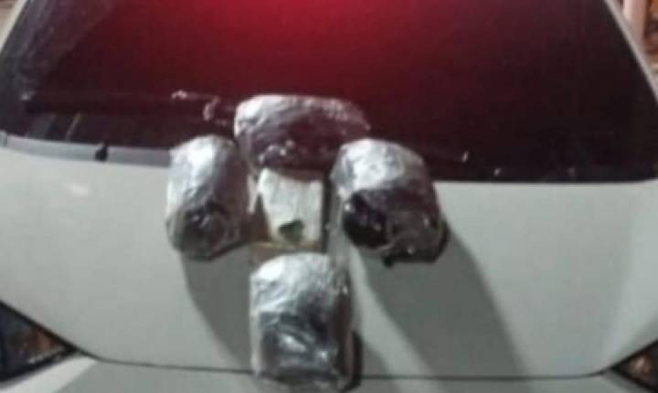 Durante fiscalização, Polícia Militar apreende drogas em Lagoa Grande-PE; entorpecentes seriam entregues no Ceará