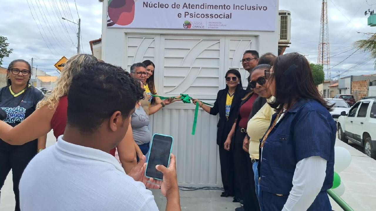 Educação inclusiva: Prefeitura de Lagoa Grande-PE reforça o compromisso com a população e inaugura o novo espaço do NAIP