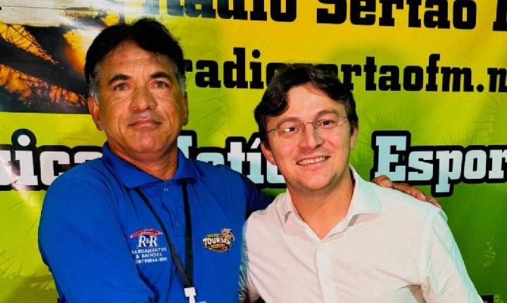 Em entrevista à Rádio Sertão FM, candidato a deputado estadual, Elismar Gonçalves reforça o compromisso com a população