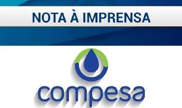 Em nota, Compesa diz que terá parada no sistema de abastecimento de água em Lagoa Grande e Izacolândia na terça (02/06)