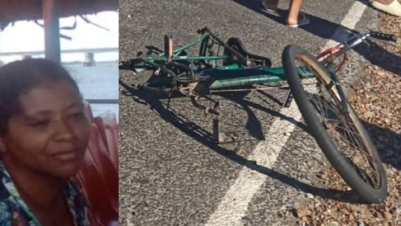 Em Sobradinho-BA, mulher morre ao sofrer acidente automobilístico enquanto andava de bicicleta