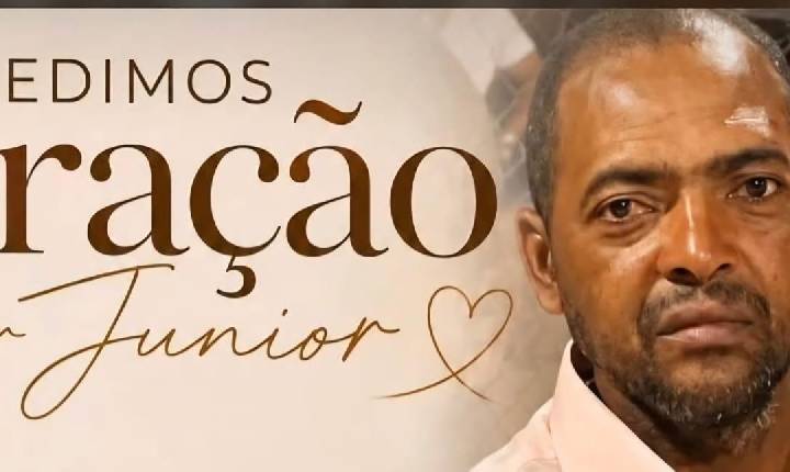 Familiares e amigos pedem oração por Júnior que está internado em estado grave devido ao acidente no Assentamento Mansueto