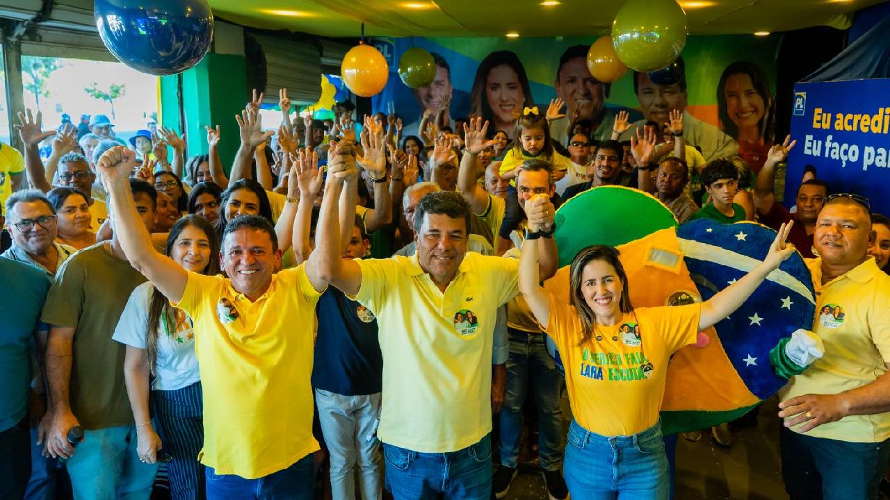 Força Conservadora em Petrolina-PE: Carlos Britto e Lara Cavalcanti inauguram comitê com apoio de peso de Mendonça Filho