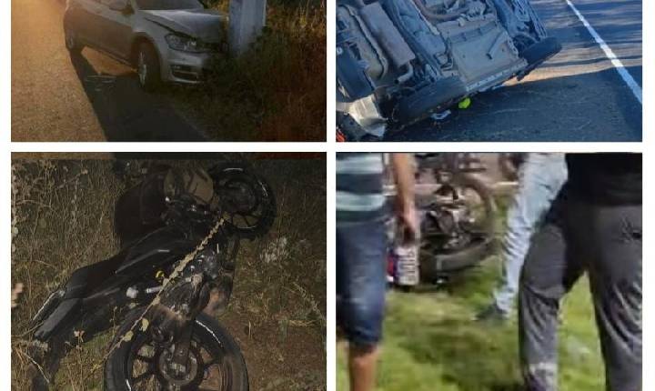 Petrolina-PE é palco de quatro acidentes automobilísticos; Cohab Massangano, Mansueto, Projeto N-4 e Pedra Linda