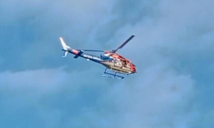 Polícia Militar e Grupo Tático Aéreo se mobilizam para socorrer homem, vítima de tentativa de homicídio em Petrolina-PE