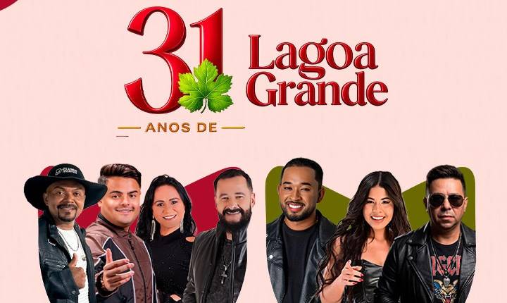 Prefeita Catharina Garziera anuncia as atrações do aniversário de Lagoa Grande-PE para dias 14 e 15/06; CONFIRA