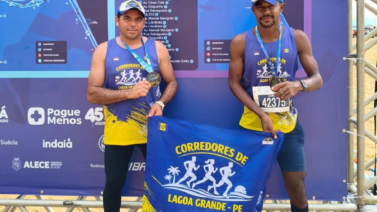 Resistência e superação: Atletas de Lagoa Grande-PE participam da 1ª Maratona Internacional de Fortaleza-CE