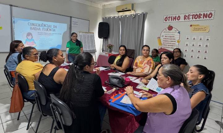 SEDUC de Lagoa Grande-PE promove mais uma rodada da formação do Programa de Recomposição de Aprendizagem