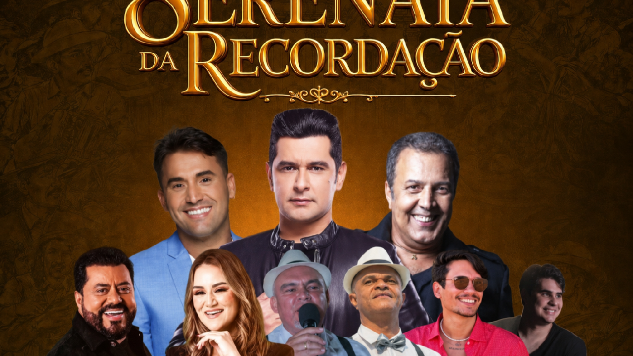 Tayrone, Léo Magalhães, Limão Com Mel e outras atrações irão comandar a Serenata da Recordação em Santa Maria da Boa Vista-PE