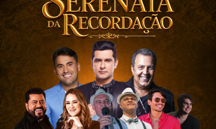 Tayrone, Léo Magalhães, Limão Com Mel e outras atrações irão comandar a Serenata da Recordação em Santa Maria da Boa Vista-PE