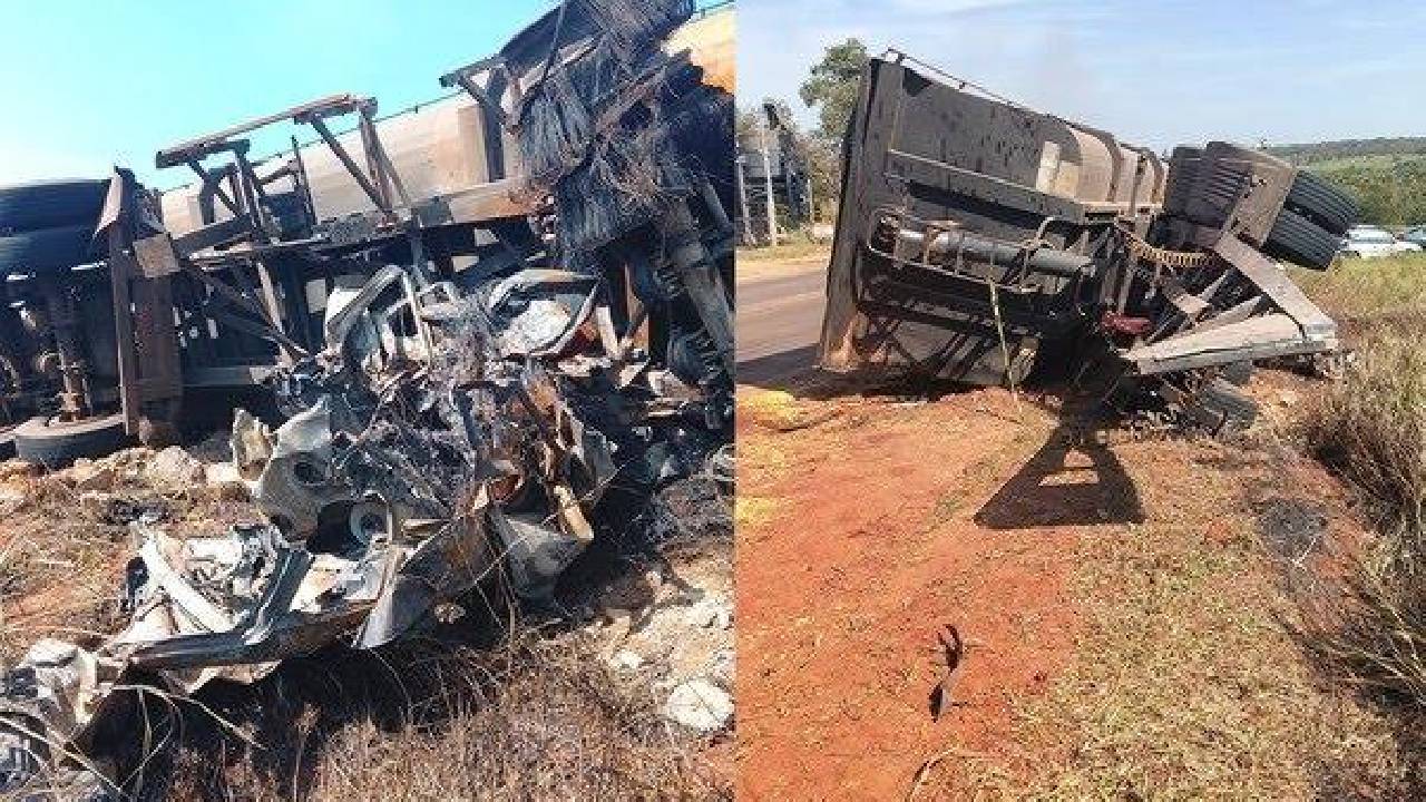 Tragédia: Sete pessoas da mesma família, incluindo uma criança morrem carbonizadas em grave acidente
