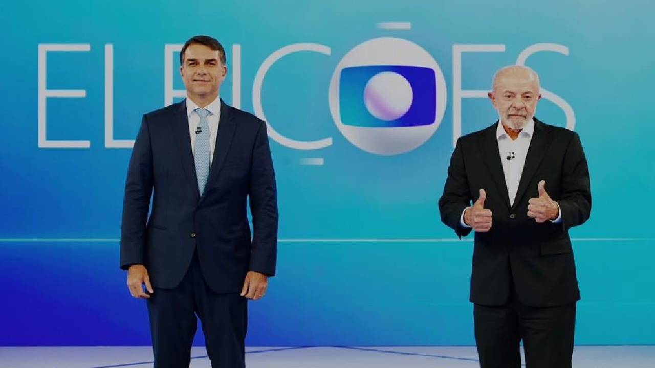 Veja o que é FATO ou FAKE nas falas de Flávio Bolsonaro e Lula no debate da Globo no 2º turno das eleições 2026
