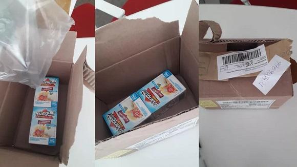 Bancário compra iPhone de quase R$ 9 mil pela internet e recebe duas caixas de creme de leite no lugar do aparelho