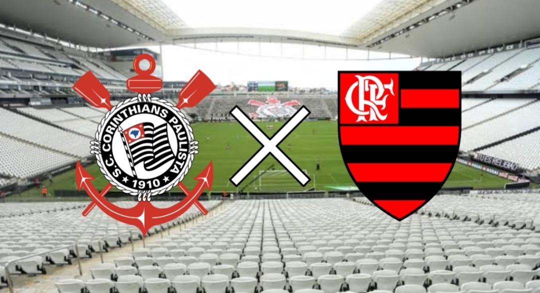 Corinthians e Flamengo duelam hoje (10) pelo Brasileirão Série A; em agosto os times se enfrentarão nas quartas de final da Libertadores