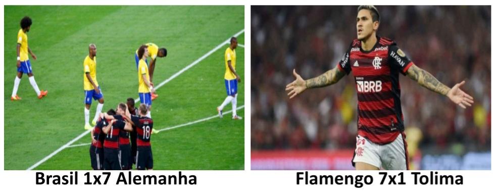 Libertadores: Flamengo goleia o Tolima por 7 a 1 e faz torcida se lembrar do vexame brasileiro em 2014 diante da Alemanha