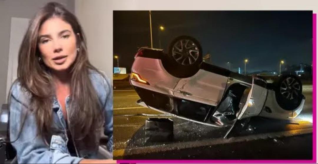 Cantora Paula Fernandes sofre grave acidente automobilístico em São Paulo