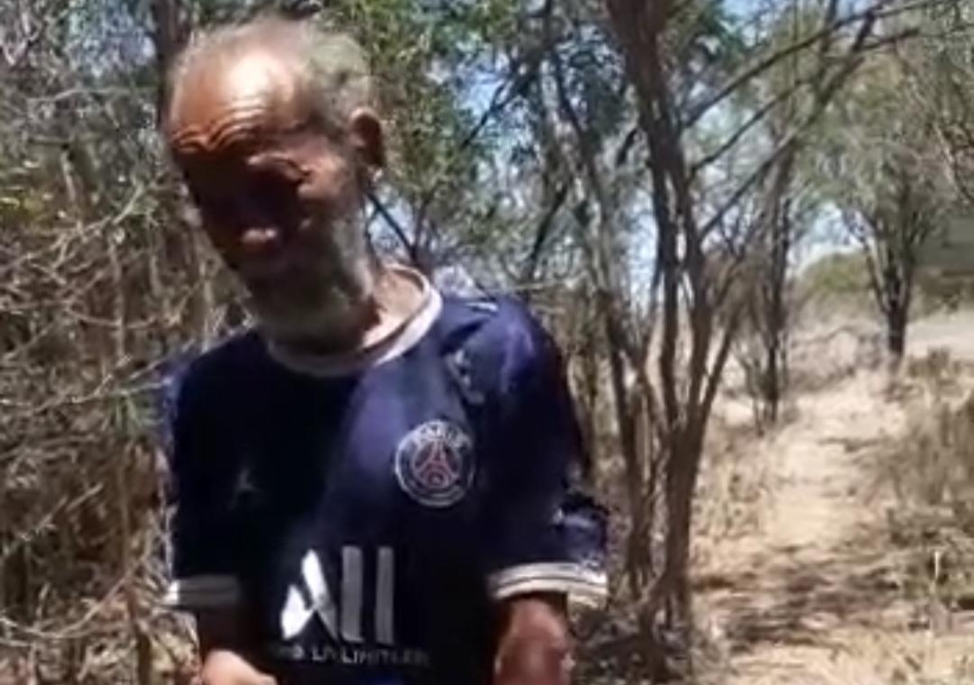 VÍDEO: Idoso encontra-se desnorteado no Assentamento José Ramos, em Izacolândia, pedindo ajuda para localizar familiares