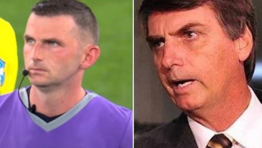 Internautas comparam árbitro de Brasil x Croácia com Bolsonaro: 
