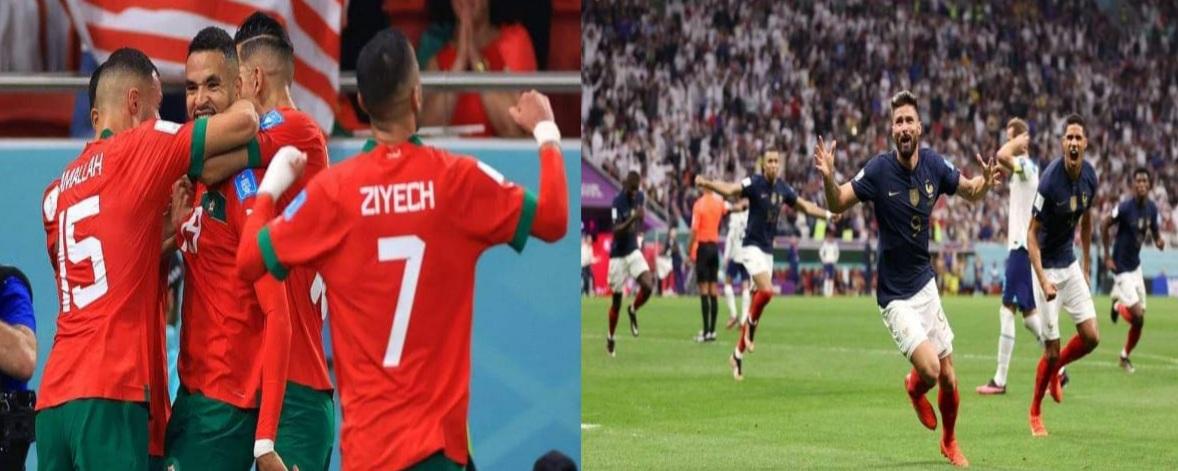 Marrocos e França avançam na Copa do Mundo e definem o último confronto das semifinais