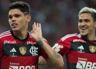 Com gols de Ayrton Lucas e Pedro, Flamengo abre vantagem contra o Fluminense na final do Campeonato Carioca