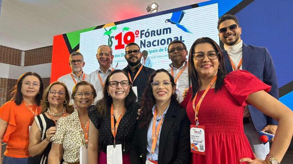 Secretária de Educação de Lagoa Grande-PE, Fabiana Ribeiro participa do 19º Fórum Nacional dos Dirigentes Municipais de Educação em Cuiabá-MT