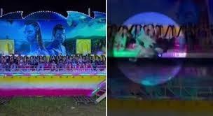 Imagens fortes: Adolescente fica ferida após ser arremessada de brinquedo em parque de diversões; veja o vídeo
