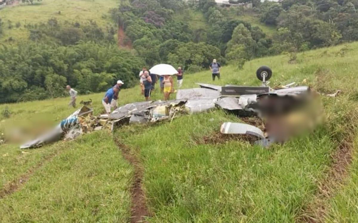 Avião cai e mata sete pessoas em Minas Gerais; criança entre as vítimas