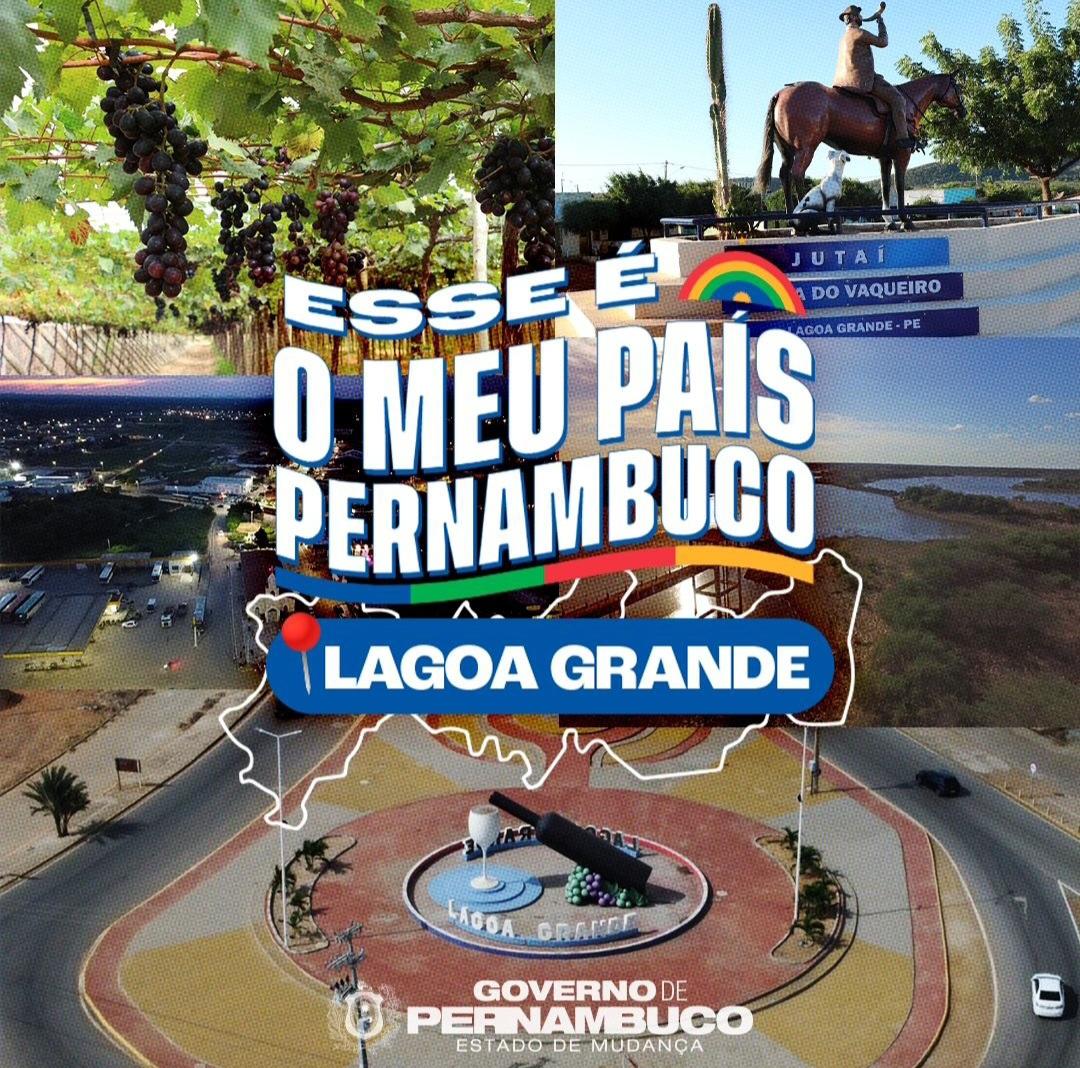 Nas redes sociais Governo de Pernambuco destaca que Lagoa Grande é a ...