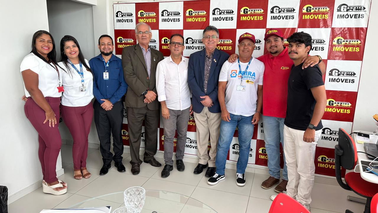 Juntos, realizando sonhos: Gabriel Imóveis recebe visita do CRECI para discutir ações rumo à casa própria em Lagoa Grande e no Vale do São Francisco