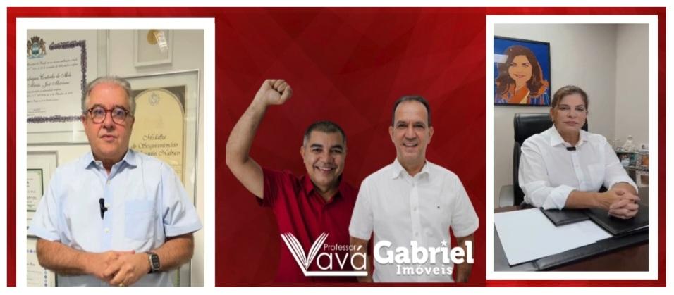 Deputados Augusto Coutinho e Socorro Pimentel declaram apoio à Gabriel Imóveis e Henrique Diniz em Lagoa Grande-PE; veja o vídeo