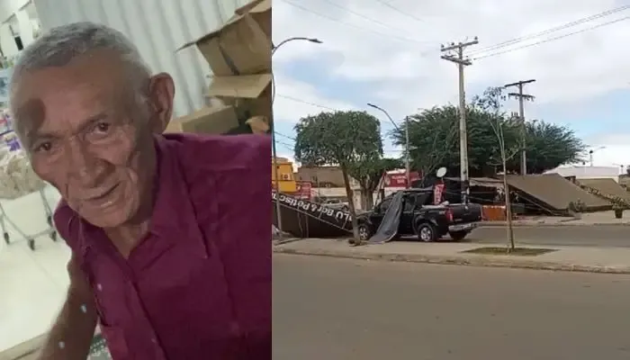 Tragédia em Curaçá-BA: Vendaval derruba toldos e mata idoso
