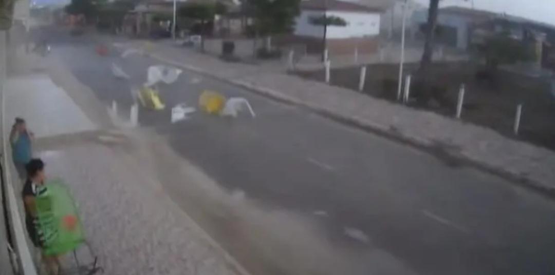 Inmet emite novo comunicado sobre vendaval em cidades do Agreste e Sertão de Pernambuco; Lagoa Grande aparece na lista
