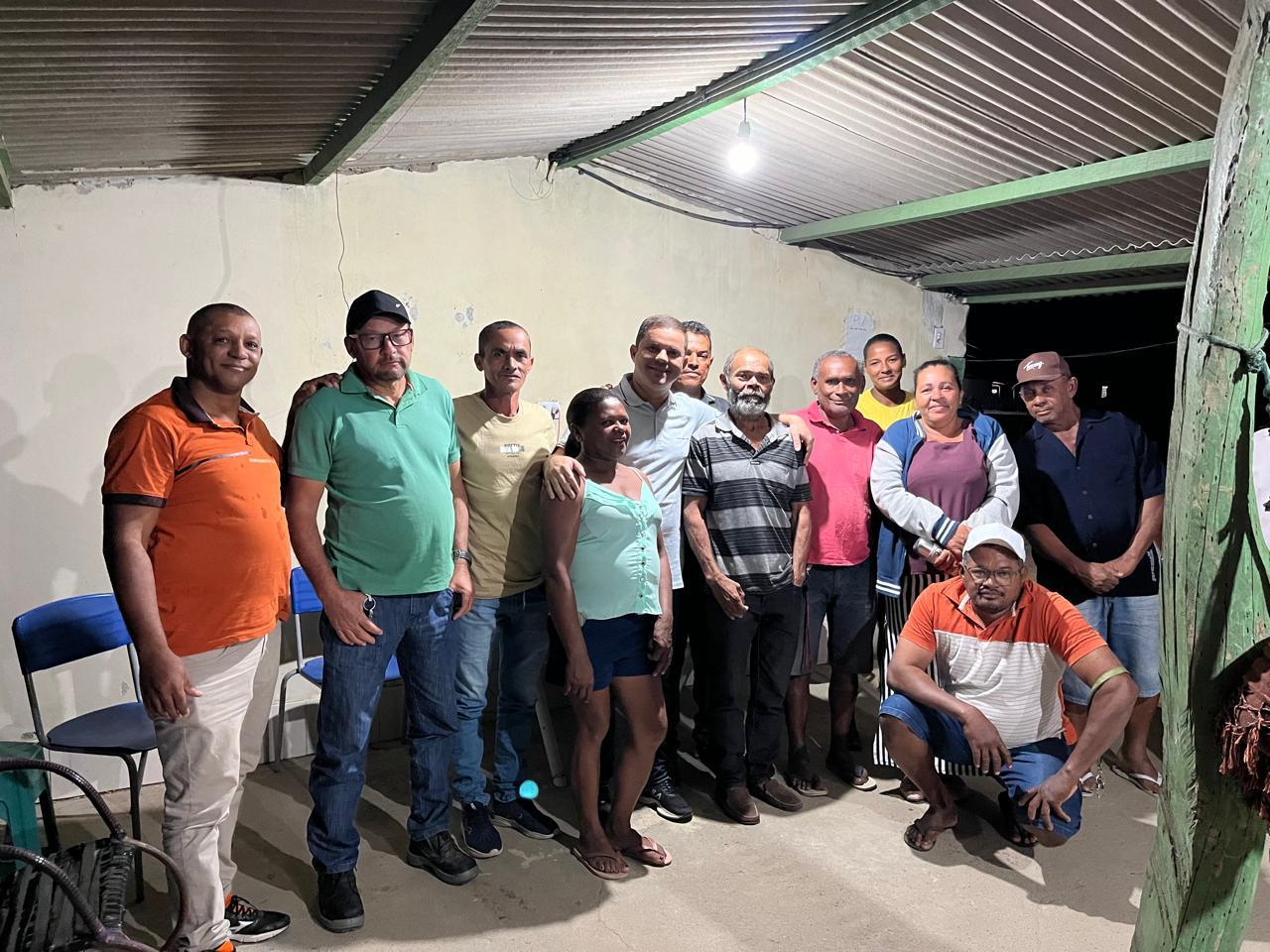 Pré-candidato a vereador, Alvanir Gomes ganha mais reforço com o apoio do Presidente da Associação do Assentamento Abreu e Lima e da comunidade